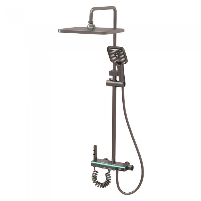 Smart Shower Set, iHunt C84, LED Display, Digital Screen, 4 Water Flow Modes, Adjustable [4]