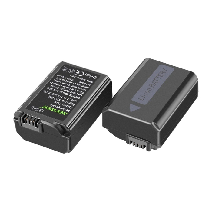 Set format din 2 baterii de schimb Sony si un incarcator NEEWER NP-FW50 [3]