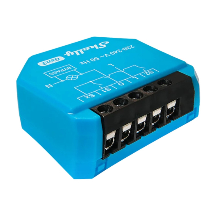 Shelly 1L Gen3 WiFi 1 canal controler de iluminat non-neutru [2]