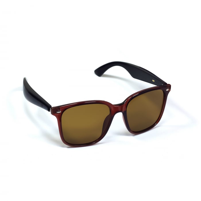 Smart Sunglasses iSEN GY500, Barna lencsék, AI valós idejű fordítás, Kettős hangszórók, Panoráma hangzás, BT 5.4, Zenevezérlés, Hívások, Hangsegéd, Távvezérlés kamera, Mágneses töltés, Polarizált [4]