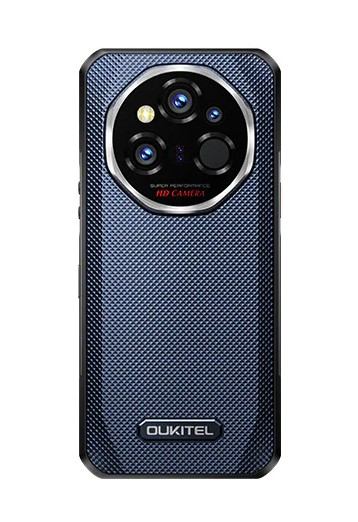 Smartphone Oukitel WP55 Ultra, Gri, 5G, 6.6" FHD+, 48GB RAM (16GB + 32GB Extensibili), 512GB ROM, 108 MP, Android 15, Dimensity 7025, Camera Termica, NFC, 11000 mAh, 33W, DualSIM [2]