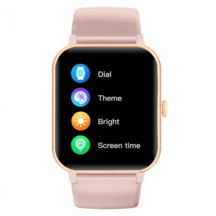 Okosóra Blackview R3 Max Arany, 1,69" TFT érintőképernyő, testhőmérséklet, pulzus, SpO2 oxigénszint, kalóriaszámláló, IP68, 230mAh [2]