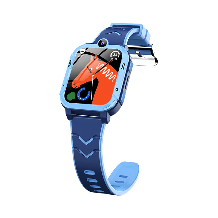 Smartwatch Blackview Z20 Blue, 4G, 1.83'' HD, Eye Protection, GPS+WiFi+LBS Positioning, 4G Video Call, Face Unlock, SOS, Parental Control, 800mAh, for Kids [5]