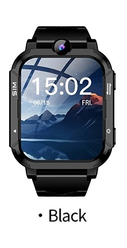 Smartwatch Blackview Z20 Negru, 4G, 1.83 HD, Protectie pentru ochi, Pozitionare GPS+WiFi+LBS, Apel Video 4G, Deblocare faciala, SOS, Control parental, 800mAh, pentru copii