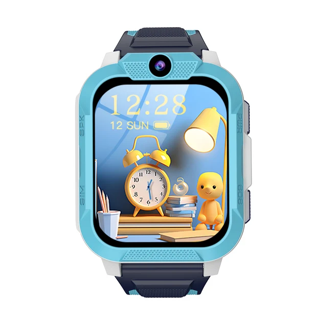 Smartwatch Copii Blackview Z40 Pro, Albastru, 4G LTE, 1.85” TFT, Apeluri Video, GPS + LBS + Wi-Fi, Lanternă LED, IP68, 512MB RAM, 256MB ROM, Baterie 850mAh [2]