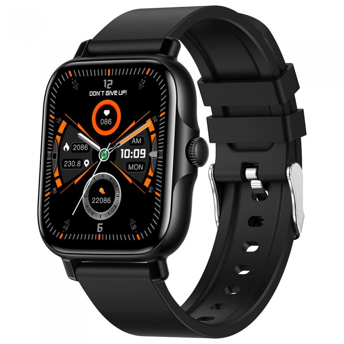 Smartwatch iHunt Watch 10 Titan Negru, 1.95 , Functii vitale, Asistent vocal, NFC multifunctional, Apel bluetooth, IP67, 200mAh