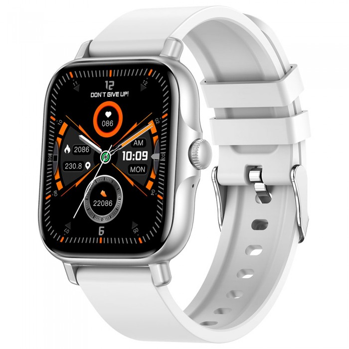 Smartwatch iHunt Watch 10 Titan Silver, 1.95 , Functii vitale, Asistent vocal, NFC multifunctional, Apel bluetooth, IP67, 200mAh