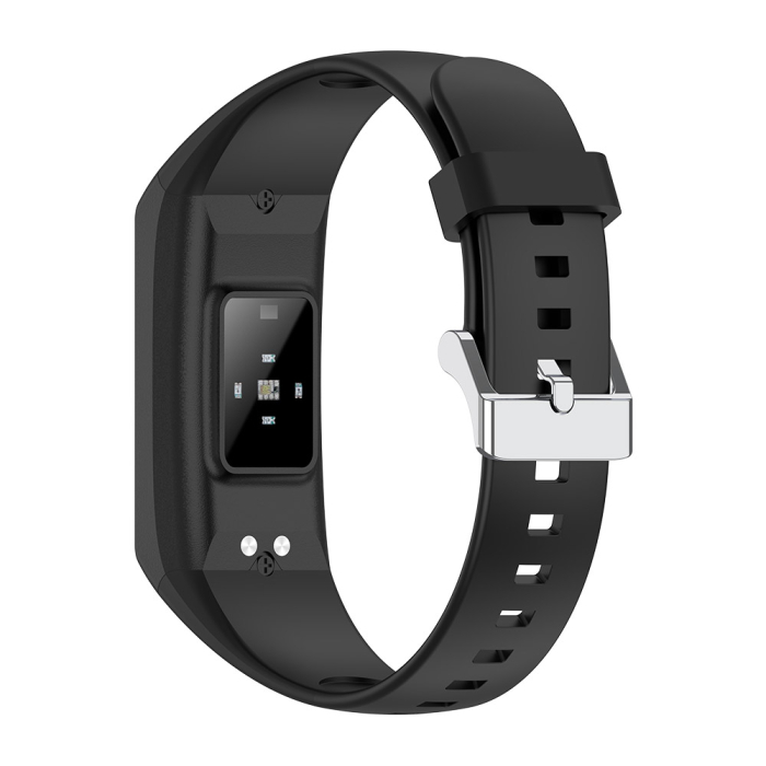 Smartwatch iSEN BK05, Negru, Silicon, 0.96'' Rezolutie Inalta, Bluetooth 5.2, Glicemie/Oxigen/Tensiune, Ritm Cardiac, Temperatura Corporala, Mod Multi-sport, 10 Zile Standby [6]