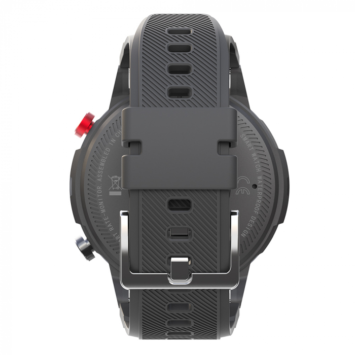 Smartwatch iSEN C21 Pro Negru, 1.32 inch, Apel bluetooth, Bluetooth 5.0, Ritm cardiac, SpO2, 19 sporturi, Ip68, 300mAh [6]