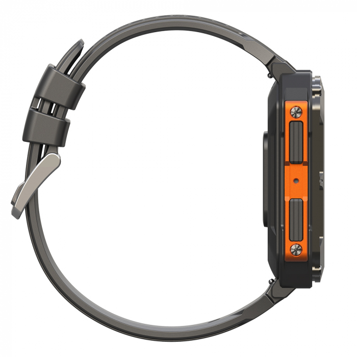 Smartwatch iSEN C20 Pro Orange, 1.83 inch, Bluetooth call, Bluetooth 5.0, Heart rate, SpO2, 123 sports, Ip68, 380mAh [8]