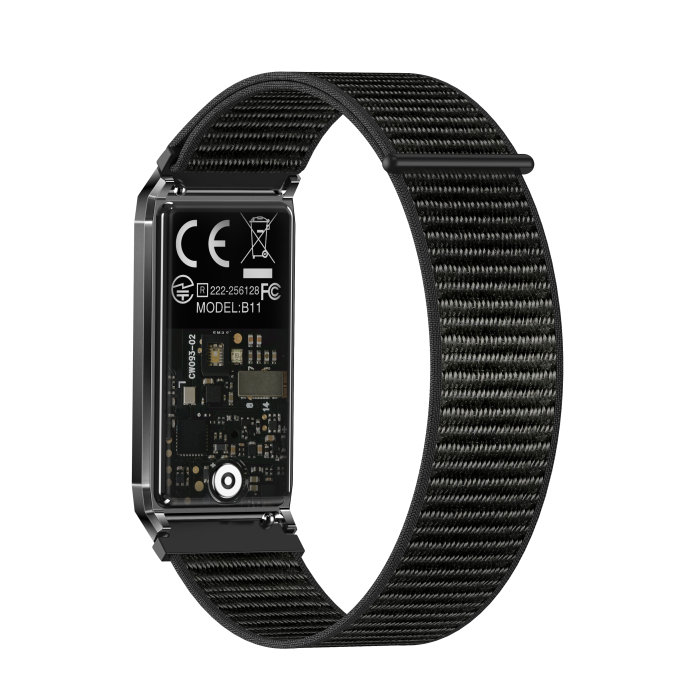 Smartwatch iSEN B11, Negru, 0.96" OLED, Bluetooth 5.3, Monitor Ritm Cardiac, SpO2, HRV, Monitorizare Somn, IPX8 [3]