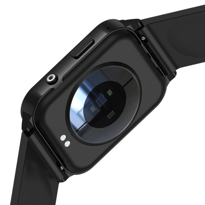 iSEN EP03 Pro Okosóra, Fekete, 1.83" IPS, Bluetooth 5.1, Pulzus, SpO2, Vérnyomás mérés, Sport követés [7]