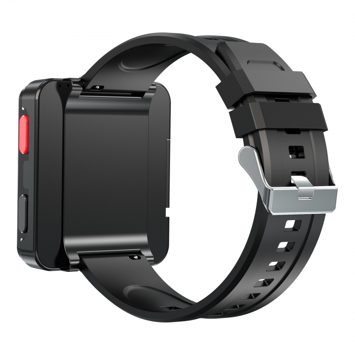 Smartwatch iSEN S998, Fekete, 4G, 2.64" HD, Android 11, Bluetooth Hívás, Kettős Kamera, 1200 mAh [7]