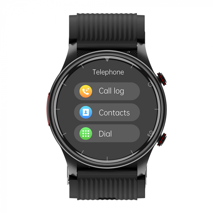 Smartwatch iSEN P700 Black, 1.43" AMOLED, Air Pump Blood Pressure Monitor, ECG, Heart Rate, Blood Oxygen, Temperature, Sleep & Health Tracking, Sports Modes, BT Call, Music Control, 300mAh [10]