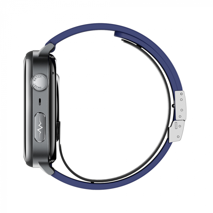 Smartwatch iSEN TK66 Blue, 2.06" AMOLED, Air Pump + Airbag Blood Pressure Monitor, ECG, Heart Rate, Blood Oxygen, Sleep & Health Monitoring, Sports Modes, BT Call, Music Control, NFC, 530mAh [8]