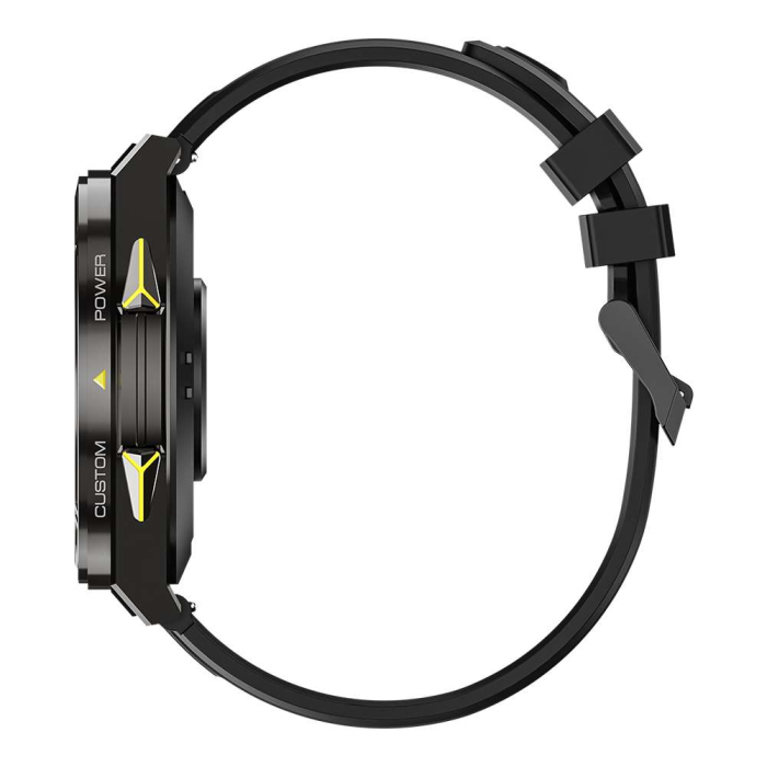 Smartwatch iSEN X2Pro Outdoor GPS, Negru, 1.43” AMOLED, GPS Dual-Band L1+L5, Hărți Offline, Apeluri Bluetooth, Muzică Offline, Puls, 100+ Moduri Sport, 500mAh [6]