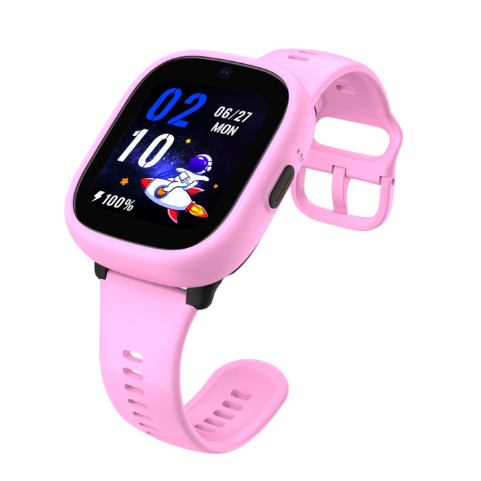 Okosóra LAGENIO K3, Rózsaszín, 4G, 1.7'', 48MB RAM, 128MB ROM, 0.3MP Kamera, RTOS, GPS Nyomkövetés, Videóhívás, Üzenetek, Szülői Felügyelet, Ébresztőóra, 680mAh, 5-14 Éves Gyermekeknek [4]