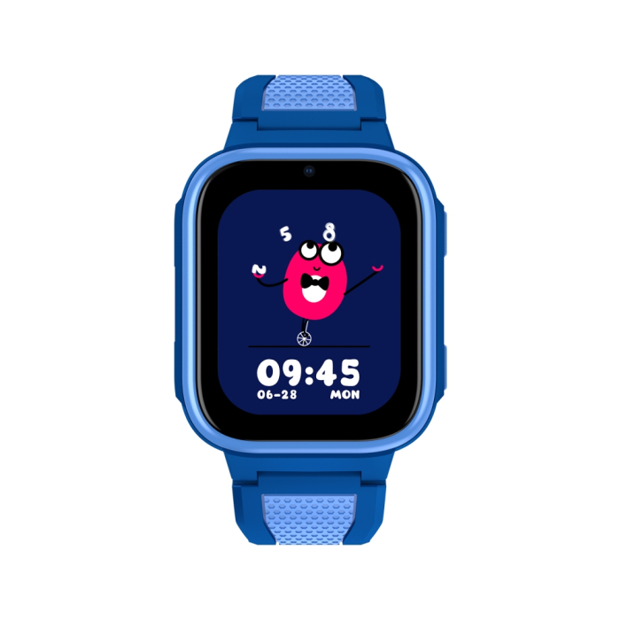 Okosóra LAGENIO K10, Kék, 4G, 1.8'' AMOLED, 64 MB RAM, 128 MB ROM, 0.3MP Kamera, RTOS, GPS Nyomkövetés, Videóhívás, Üzenetek, Szülői Felügyelet, Ébresztőóra, 950mAh, 5-14 Éves Gyermekeknek [2]