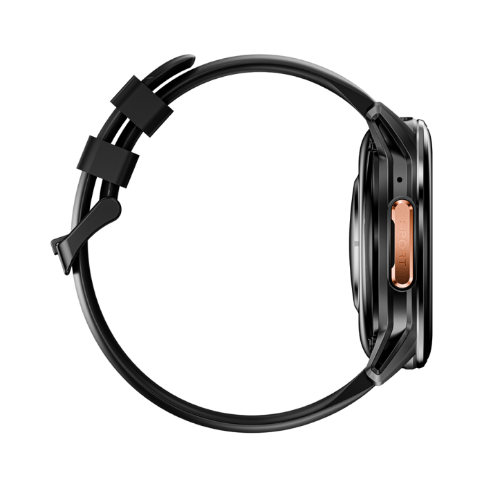 Lokmat Appllp 3 Smartwatch, Black, 4G LTE, Calling, Nano SIM, 1.6" AMOLED Display, 3GB RAM + 32GB, Rotating 2MP Camera, GPS, NFC, Heart Rate Monitor [7]