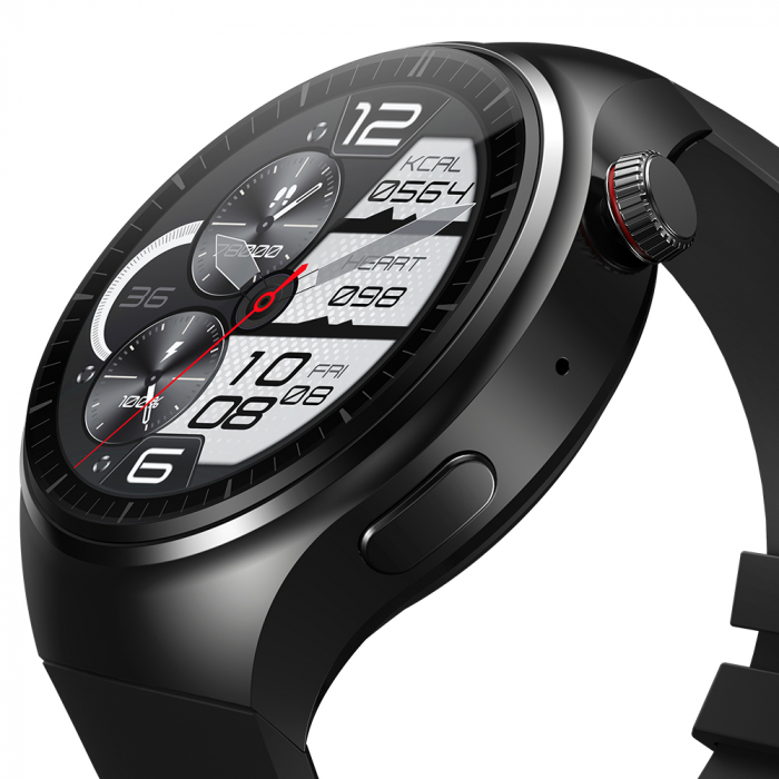 Smartwatch Zeblaze Thor Ultra 4G Negru, 1.43'' Ultra HD AMOLED, 2GB RAM, 16GB ROM, Spreadtrum®SC8541E, Android 8.1, GPS, OTA, Monitorizare sanatate, 930 mAh, Nano SIM [5]