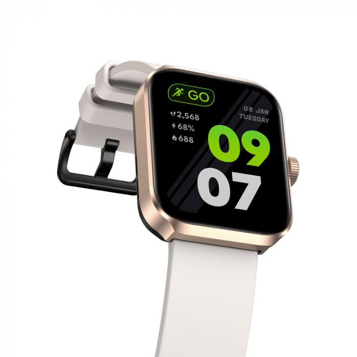 Smartwatch Zeblaze Beyond 3 Plus, Auriu, GPS, Apel Bluetooth, Monitorizare Sănătate, 60+ Moduri Sport, 1.78" AMOLED, 350 mAh [4]