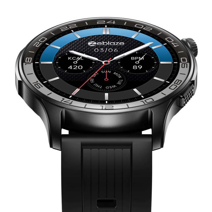 Zeblaze Btalk 4 Pro Okosóra, Fekete, 1.43” AMOLED 466×466, Bluetooth 5.3 Hívások, Pulzus, SpO2, Alvás, Sportmódok, Always-On Display, IP68, 260mAh Akkumulátor [4]