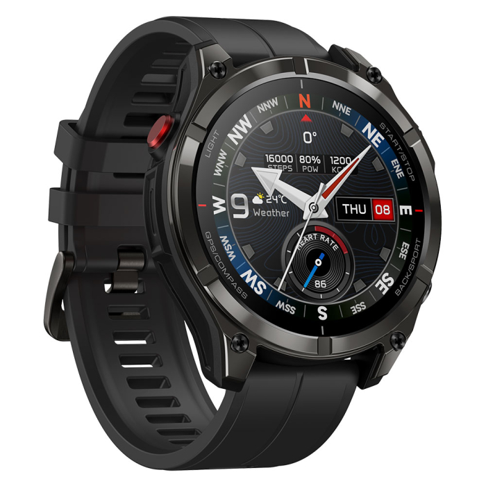 Smartwatch Zeblaze Stratos 4 Pro, Negru, AMOLED 1.43", GPS 6 Sateliți, Apel Bluetooth, ChatGPT AI, 170+ Moduri Sport, Autonomie până la 60 Zile, 5ATM & IP69K [3]