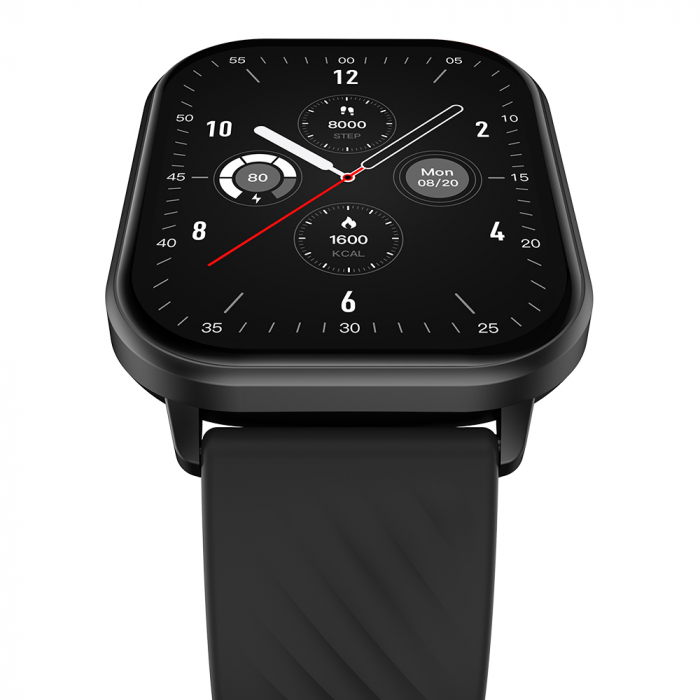 Smartwatch Zeblaze GTS 3 Negru, Display 2.03'' HD, Apel vocal, Moduri sport 100+, Monitorizare sanatate 24/24, IP68, 280mAh [4]