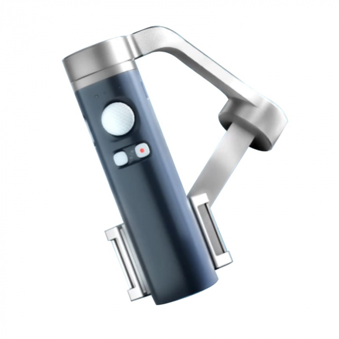 FunSnap Capture π (PI) Blue 3-Axis Foldable Gimbal Stabilizer for Smartphone, Gyroscope, Bluetooth, Metal Case, 4500mAh [5]