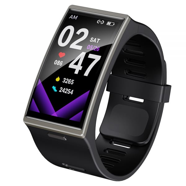 Smartwatch STAR DM12 Gri, LCD 1.91 Touch screen, Ritm cardiac, Contor calorii, Fitness tracker, Monitorizare somn, IP68, 300mAh