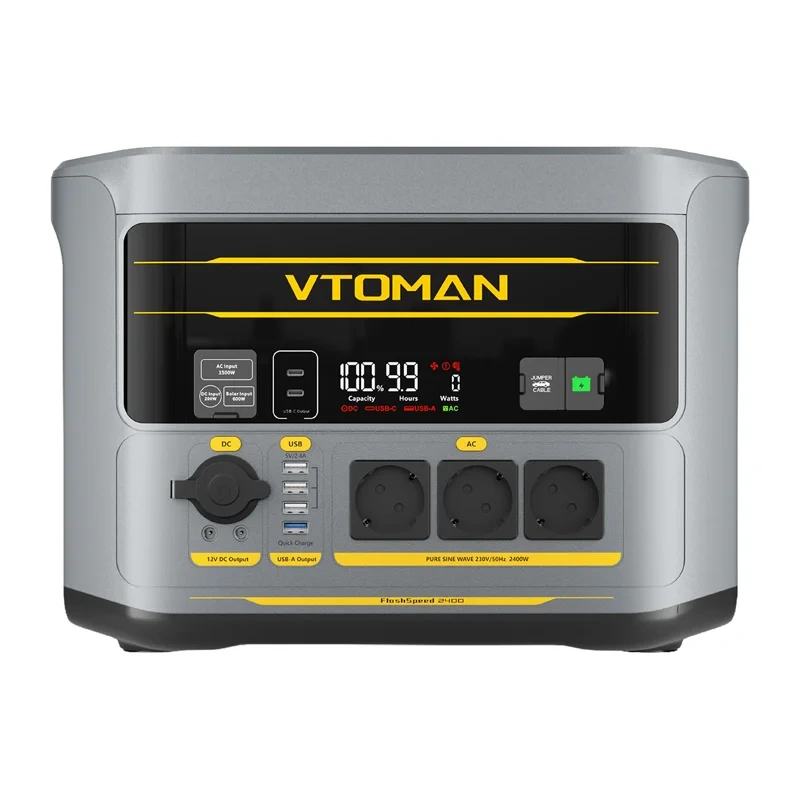 Statie de alimentare portabila VTOMAN FlashSpeed2400, 2400 W [2]