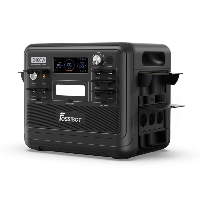 Fossibot F2400 Black portable charging station [2]