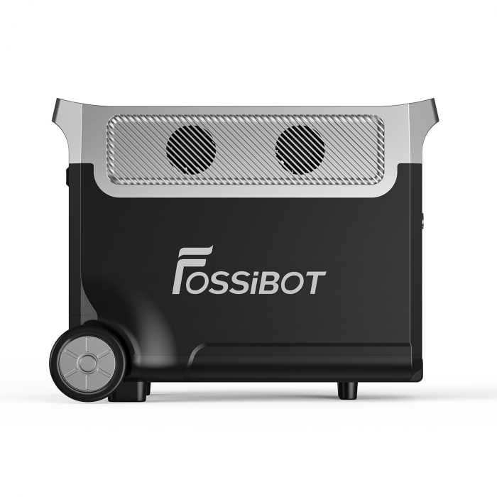 Fossibot F3600 Pro Hordozható Töltőállomás, Fekete, 3600W, 3840Wh, LCD Kijelző, BMS Védelem, 13 Kimenet, Levehető LED Zseblámpa, SOS [6]
