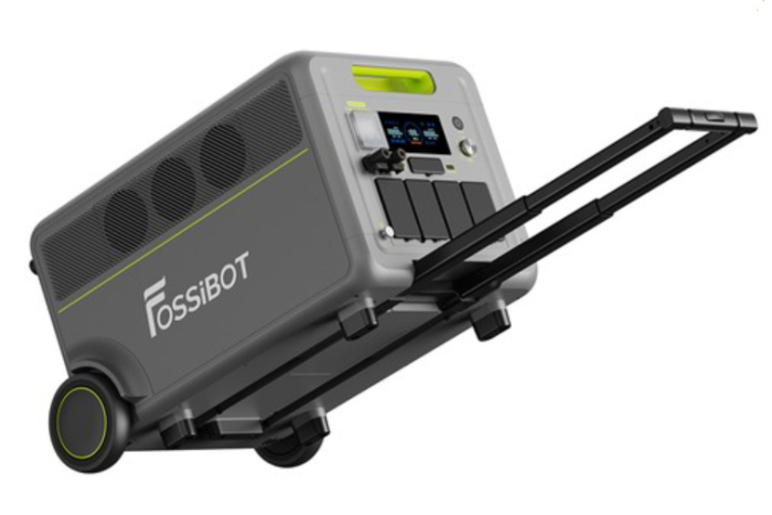 FOSSiBOT F7200 Portable Power Station, Green, 7200W, 5222.4Wh (5.2kWh), UPS & BMS, 6500+ Cycles LiFePO4, 5200W Hybrid Charging, Smart App Control [9]