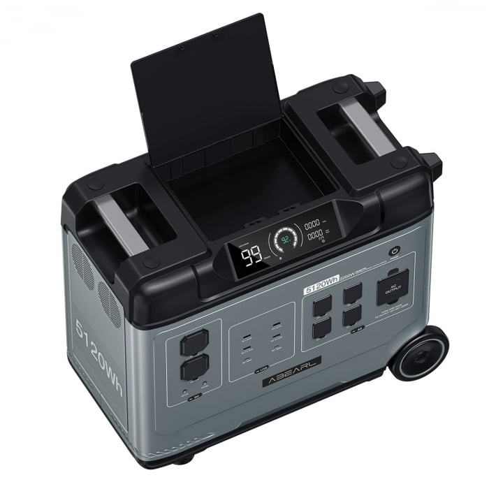 Portable Electric Charging Station / External Battery Oukitel Abearl P5000E, 5120Wh, Fast Charging, Solar Charging [3]