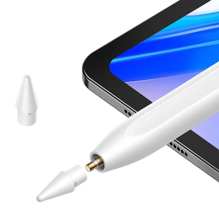 Stylus cu scriere fina si indicatoare LED (activ) Alb [5]