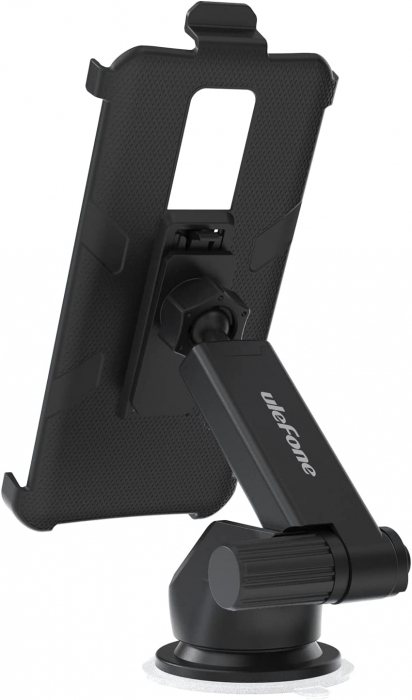 Suport telefon Ulefone Armor Mount, compatibil cu toate telefoanele Ulefone cu carcasa de protectie, Brat telescopic, Rotatie 360° [5]