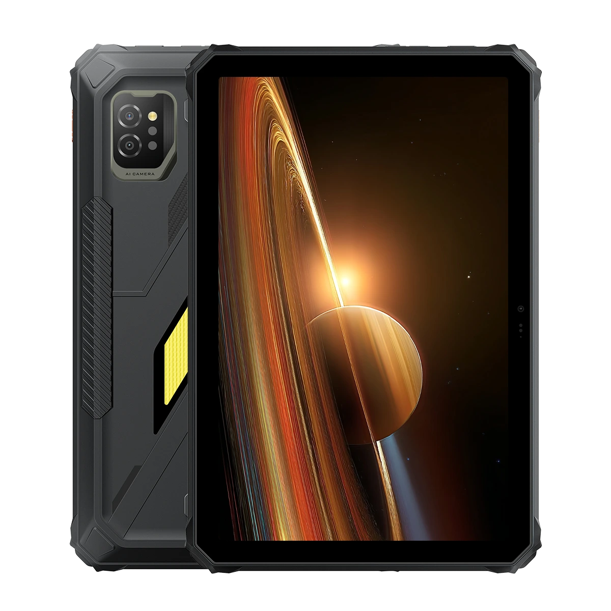 Tableta Blackview Active 7, Negru, 4G, 11  , IPS 90Hz, 24GB RAM (8GB + 16GB extensibili), 128 GB ROM, 16MP, Night Vision, Android 15, Helio G81, NFC, PC Mod, Lumina Camping, 10000 mAh, 45W, Dual SIM