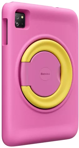 Tablet Blackview Tab 60 Pro Kids, Pink, 4G, 10.1", HD+ IPS 60Hz, 12GB RAM (4GB + 8GB Extended), 128GB ROM, 8MP, Android 15, Unisoc T606, PC Mode, Google Kids Space, 7700 mAh, 10W, Dual SIM [2]