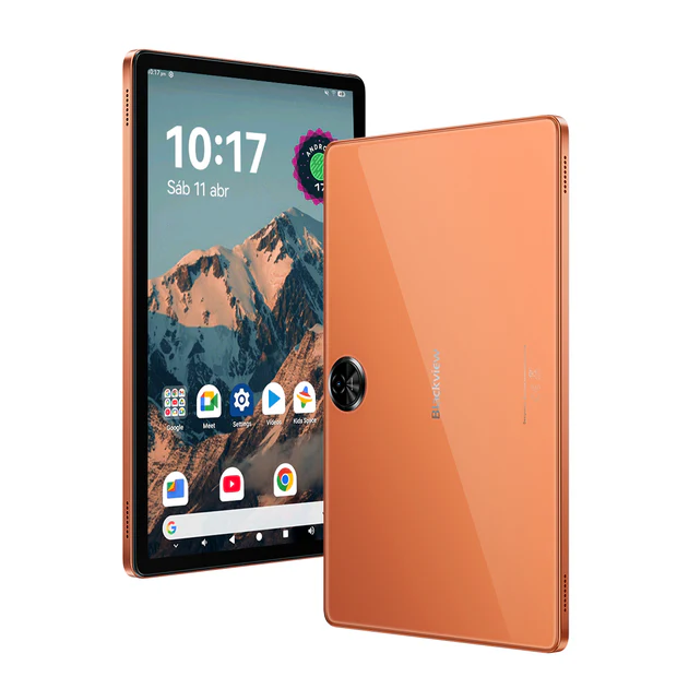 Tabletă Blackview LINK 5, Portocaliu, WiFi 6, 11" HD IPS, Android 17, 32GB RAM (8GB + 24GB extensibili), 128GB, Octa-Core 2.0GHz, 8300mAh, Încărcare Rapidă 18W, Bluetooth 5.4 [2]