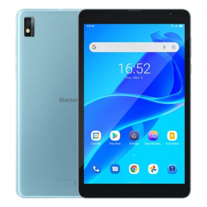 Tableta Blackview Tab 6 Albastru, 4G, IPS 8.0 HD+, 3GB RAM, 32GB ROM, Android 11, Unisoc T310 QuadCore, GPS, Grayscale, 5580mAh, Dual SIM imagine noua