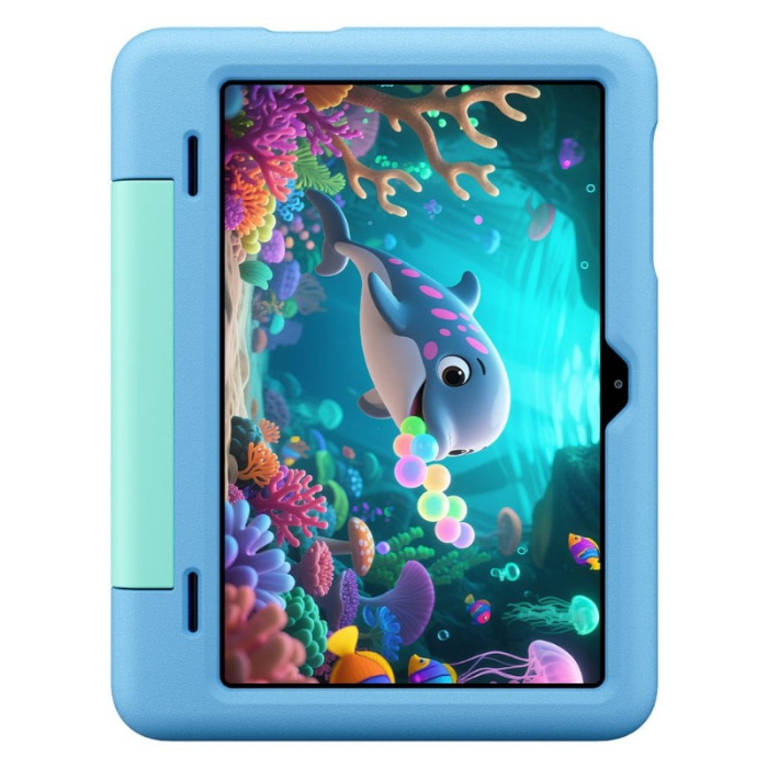 Tablet Blackview Tab 20 Kids, Blue, 10.1", HD+ IPS 60Hz, 12GB RAM (4GB + 8GB Extended), 64GB ROM, 8MP, Android 15, Unisoc T310, PC Mode, Google Kids Space, 6600 mAh, 10W, Wi-Fi [3]