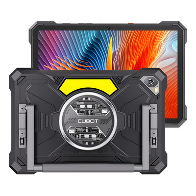 Tablet Cubot Tab KingKong S, Black, 4G, 10.1'' 90Hz HD+, 16GB RAM (6GB + 10GB Extended), 256GB ROM, 48MP, Android 15, SC T616, OTG, Toolkit, 15300mAh, 33W, Dual SIM [4]
