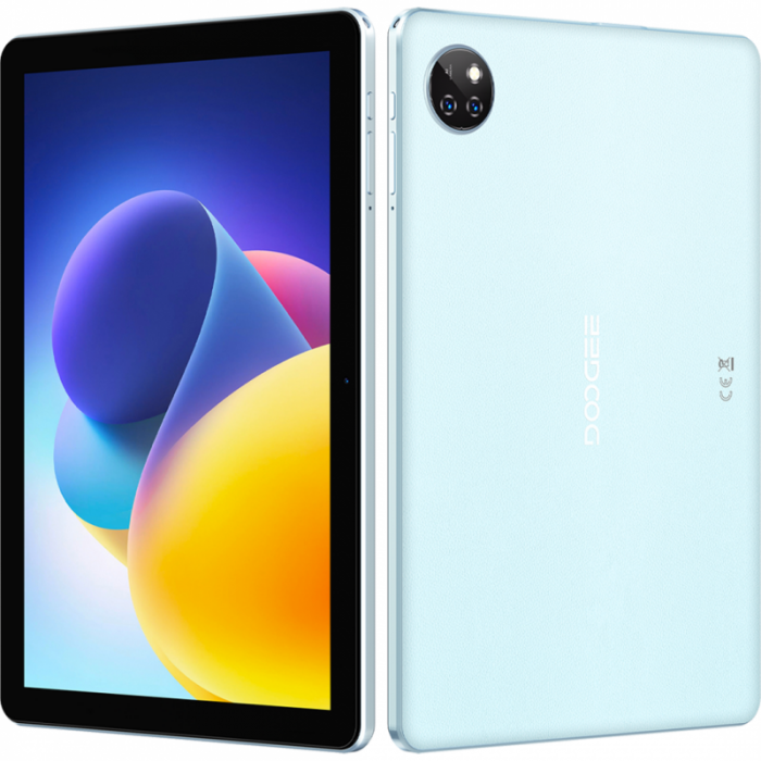 Tablet Doogee T10W, Kék, 4G, 10.1'' HD Kijelző, Android 14, 9GB RAM (4GB + 5GB bővíthető RAM), 128GB ROM, 5MP + 2MP, 8000mAh, Dual SIM, Standard Csomag [2]