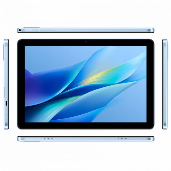 Tablet Doogee T10W, Kék, 4G, 10.1'' HD Kijelző, Android 14, 9GB RAM (4GB + 5GB bővíthető RAM), 128GB ROM, 5MP + 2MP, 8000mAh, Dual SIM, Standard Csomag [3]