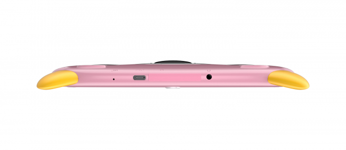 Tableta Doogee U7 Kids Pink, IPS 7" TÜV SÜD, Android 10, 4GB RAM (2GB+2GB extensibili), 32GB ROM, MT6580, 3400mAh, Husa Silicon, Aplicatii Copii [2]