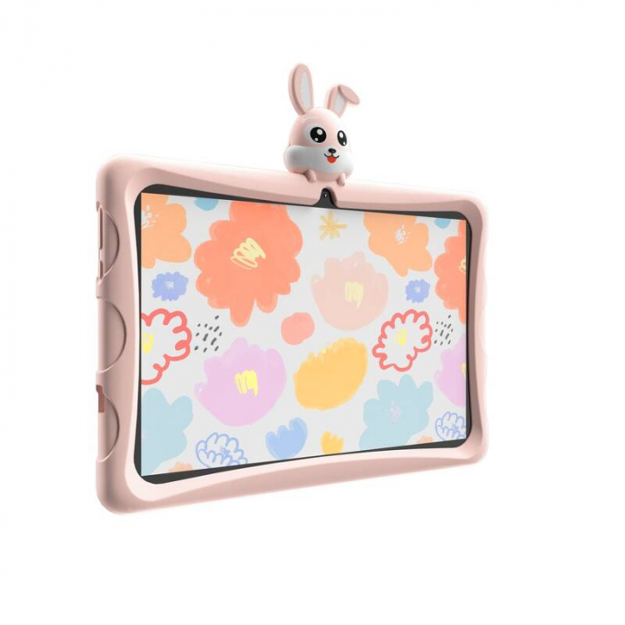 Doogee U9KID Tablet Rózsaszín, 10.1" IPS HD TÜV SÜD, Android 13, 7GB RAM (3GB + 4GB bővíthető), 64GB ROM, RK3562, 5060mAh, szilikon tok, WiFi6, Gyerek alkalmazások [3]