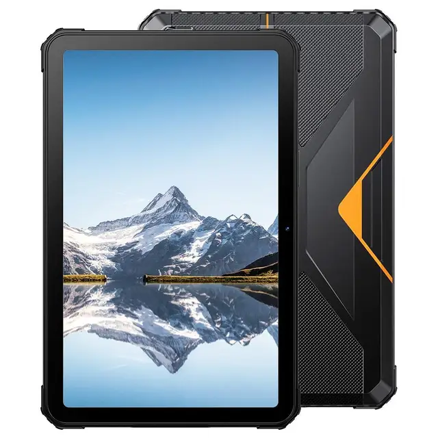 Tableta Fossibot DT1 Orange, 4G, FHD 10.4 2K, 16GB RAM(8GB+8GB Extennsibil), 256GB ROM, 48MP+16MP, Android 13, MediaTek MT8788 Octa-core, 11000mAh, incarcare 18W, Face ID, Quad Box, Dual SIM