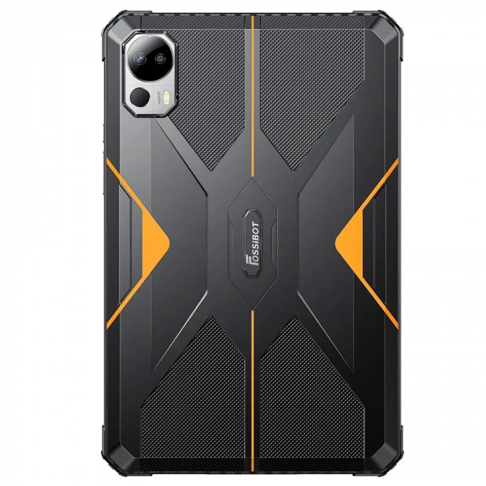 Tableta Fossibot DT1 Portocaliu, 4G, FHD 10.4'' 2K, 16GB RAM (8GB + 8GB extensibili), 256GB ROM, 48MP+16MP, Android 13, MediaTek MT8788 Octa-core, 11000mAh, incarcare 18W, Face ID, Quad Box, Dual SIM [4]