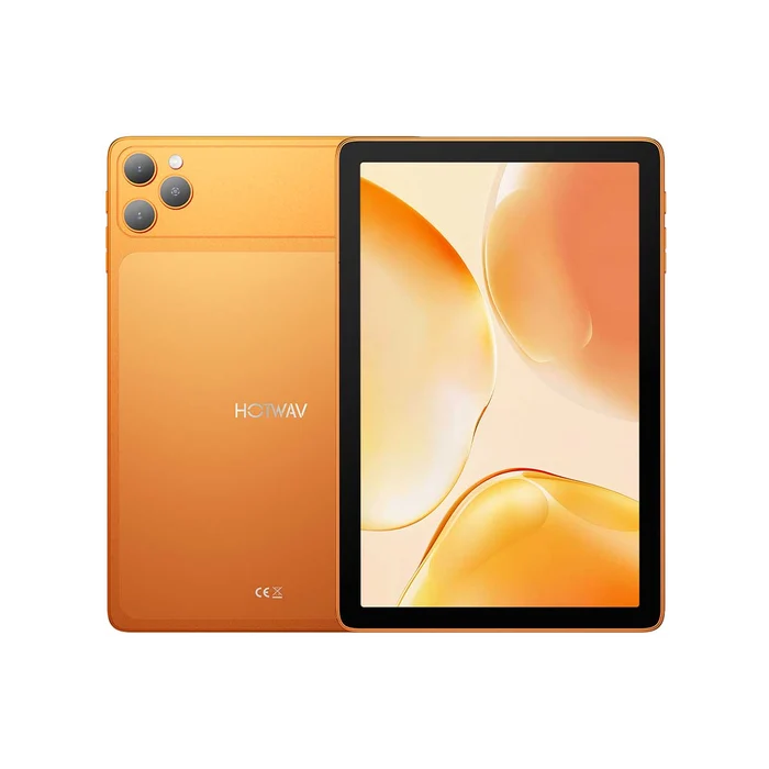 Tabletă HOTWAV Pad 17 Pro, Portocaliu, 4G LTE, 10.1” HD IPS 120Hz, 12GB RAM (4GB + 8GB extensibili), 128GB ROM, ASR8662 Octa-Core, WiFi 6, 5000mAh, Android 16, Dual SIM [2]